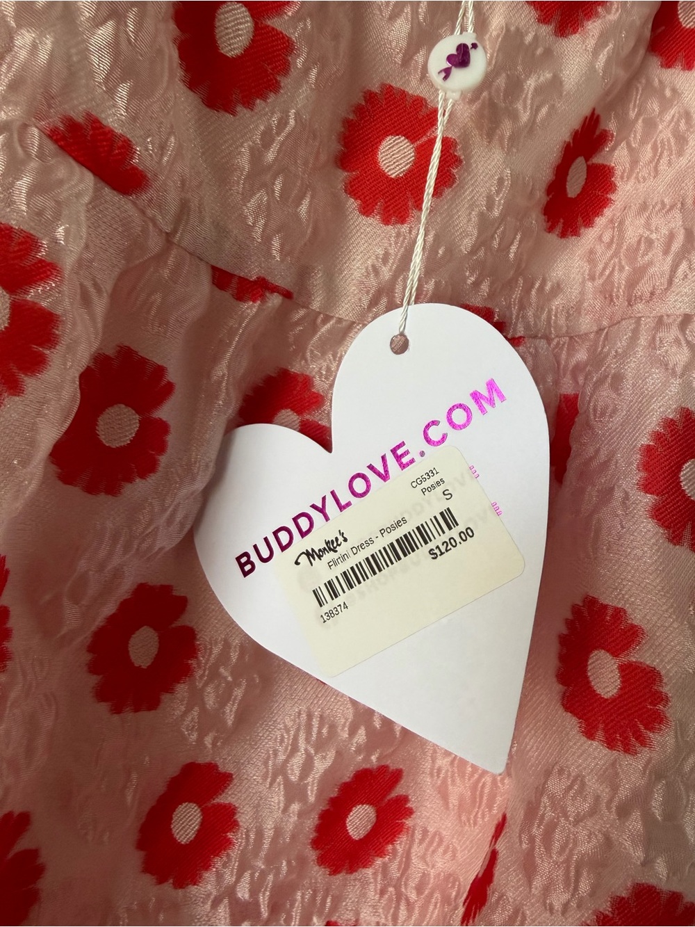 Buddy Love Corky Cherry Delight Mini Dress - Picture 5 of 6